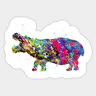 Hippopotamus Sticker